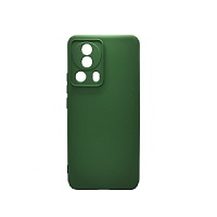 Чехол Silicone Cover с защитой камеры Xiaomi Mi 13 Lite (зеленый)