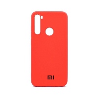 Чехол Silicone Case Xiaomi Redmi Note 8 (красный)