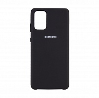 Чехол Silicone Cover Samsung Galaxy A41 (черный)