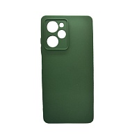 Чехол Silicone Cover с защитой камеры Xiaomi Poco X5 PRO (зеленый)